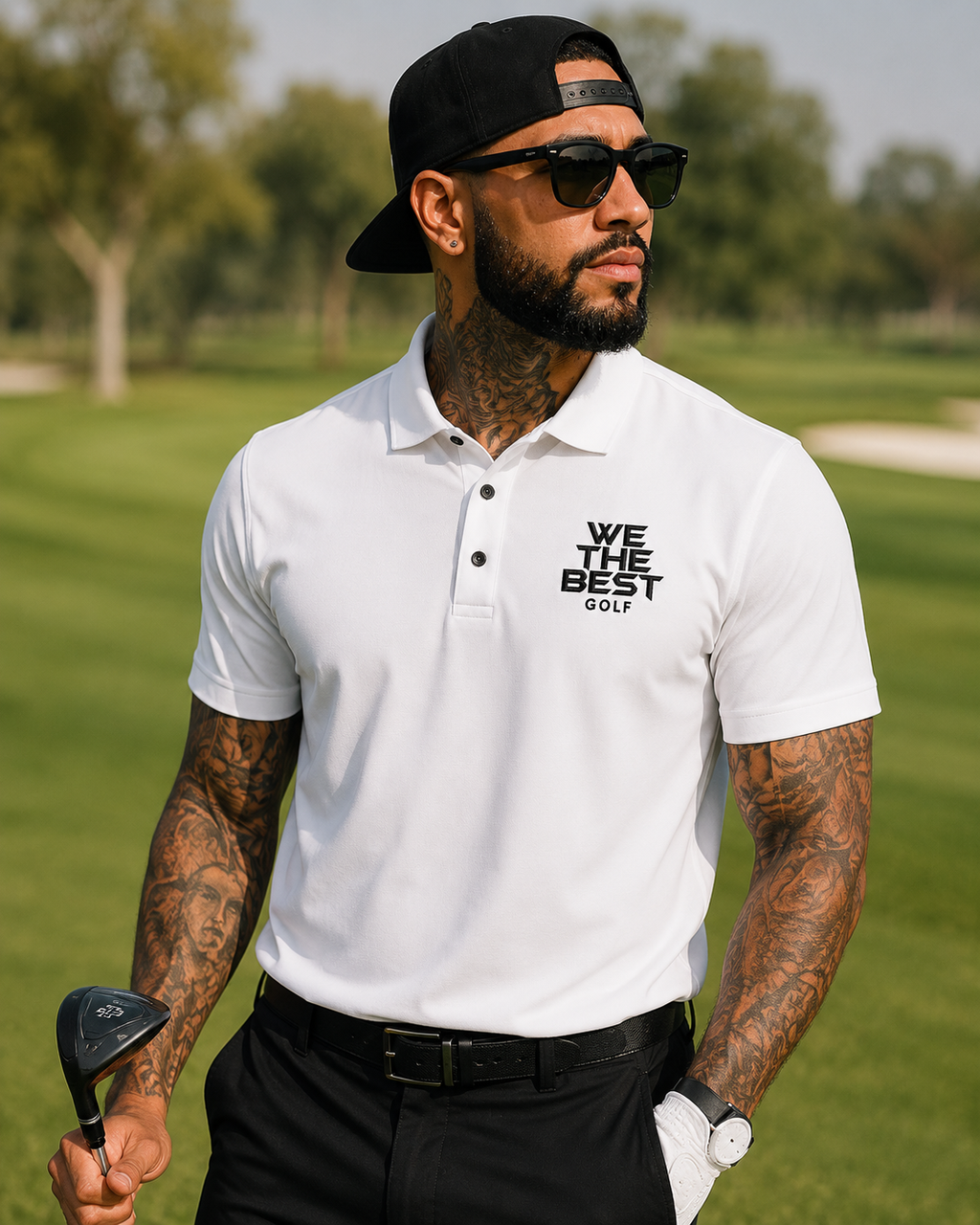 We The Best Golf Polo