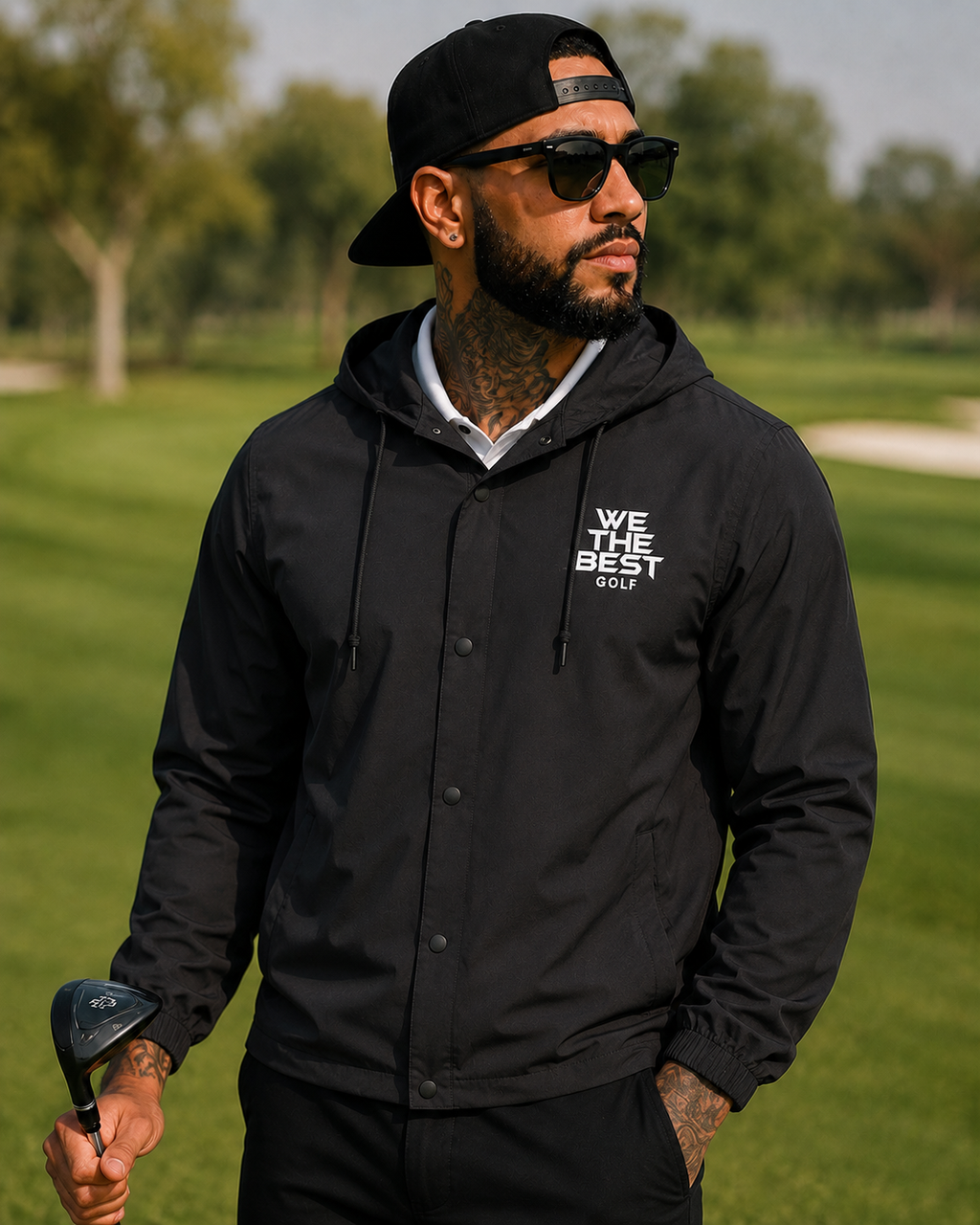 We The Best Golf Windbreaker