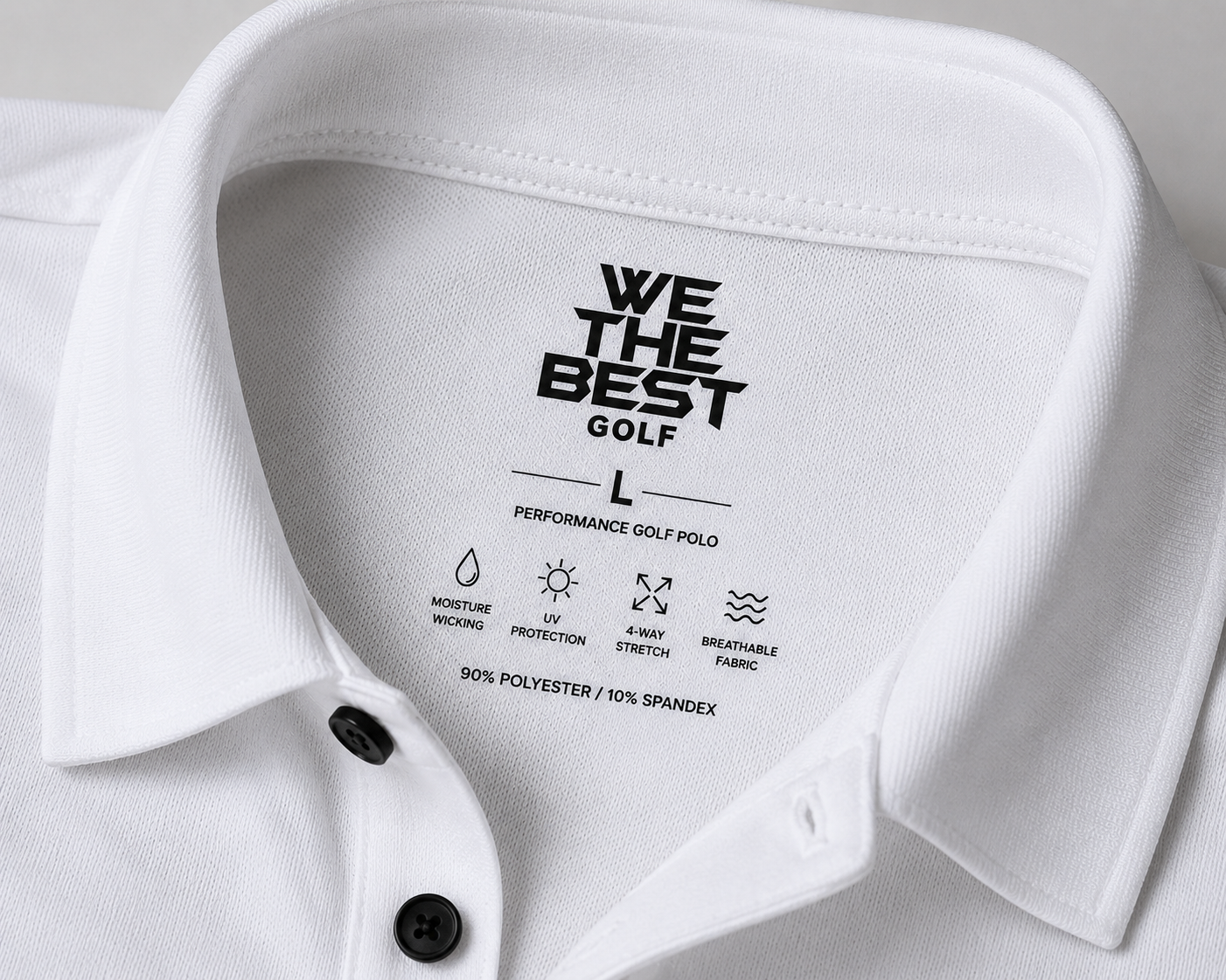We The Best Golf Polo