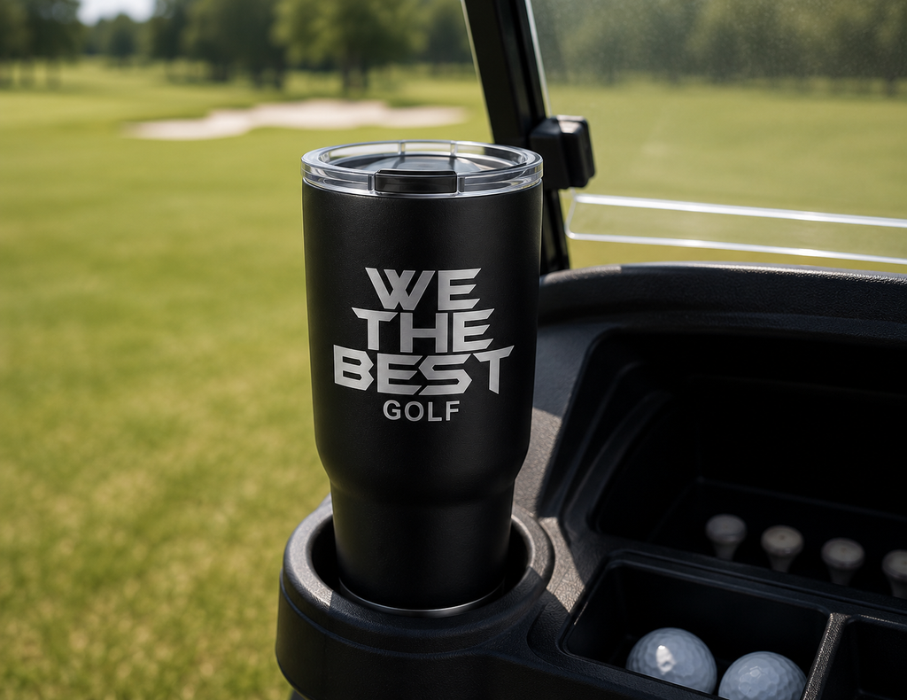 We The Best Golf Tumbler
